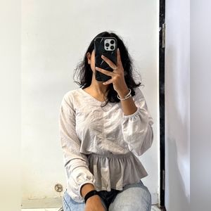 Peplum Top